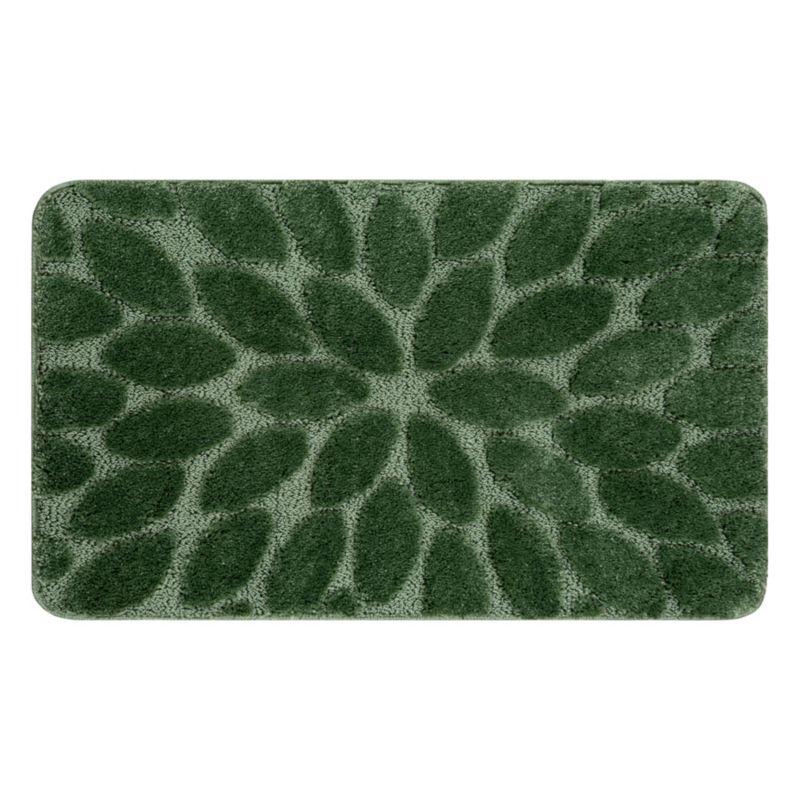 Dywanik łazienkowy Dywaniki łazienkowe RugsX 50x80 cm zieleń KPL301 1 szt.