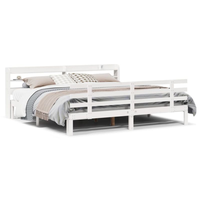 Rama łóżka WaszeMeble 180x200 cm Biały sosna WM-3306860 1 szt.