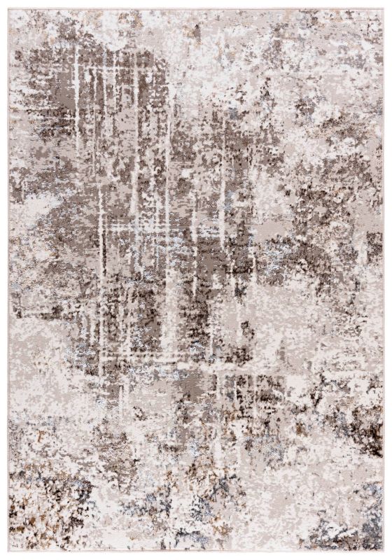 Nowoczesny dywan, abstrakcyjny 120x170cm Boston I225B Mazovia - beżowy, kremowy, na ogrzewanie podłogowe, 1szt.