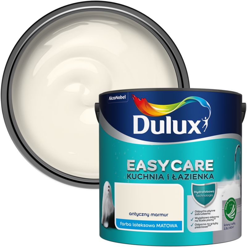 Farba Dulux EasyCare Kuchnia i Łazienka antyczny marmur 2,5 l