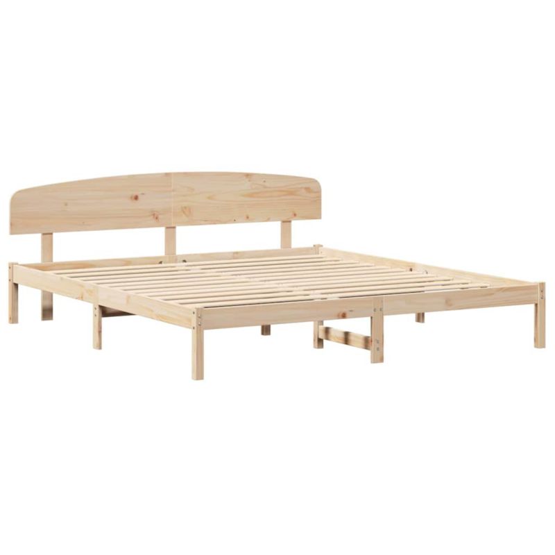 Rama łóżka WaszeMeble 180x200 cm Naturalny sosna WM-872053 1 szt.