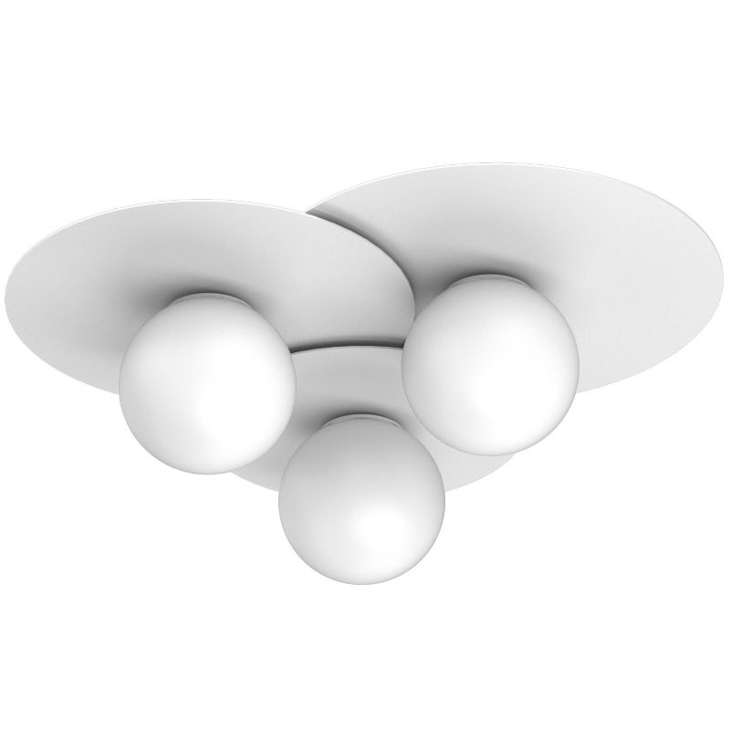 Lampa wisząca Luminex Flat biała 3xE27x15W IP20 wym: 21x60x55 cm - 1 szt.