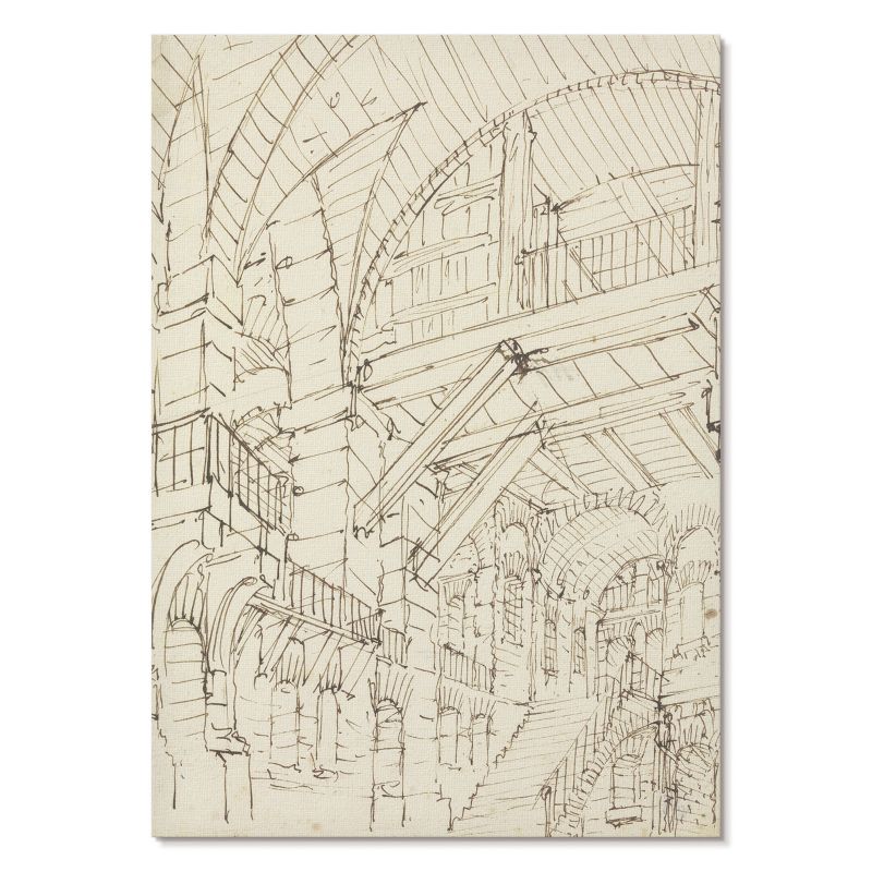 Nowoczesny Plakat na Płótnie Tulup 42x59,4 cm (A2) Studia architektoniczne Do salonu, przedpokoju, biura 1 szt.