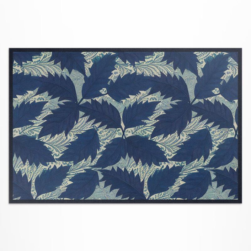 Winylowy Chodnik Zewnętrzny Wallfluent 120x180 cm Eleganckie liście vintage 1 szt.