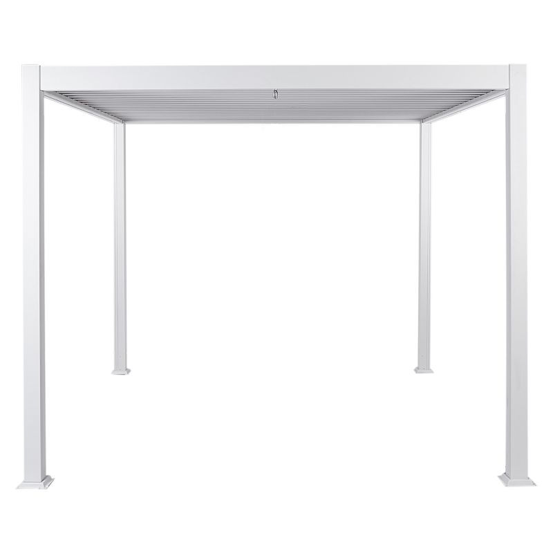 Pawilon ogrodowy Fornoli Metal 296 cm 296 cm Biały 1 szt.