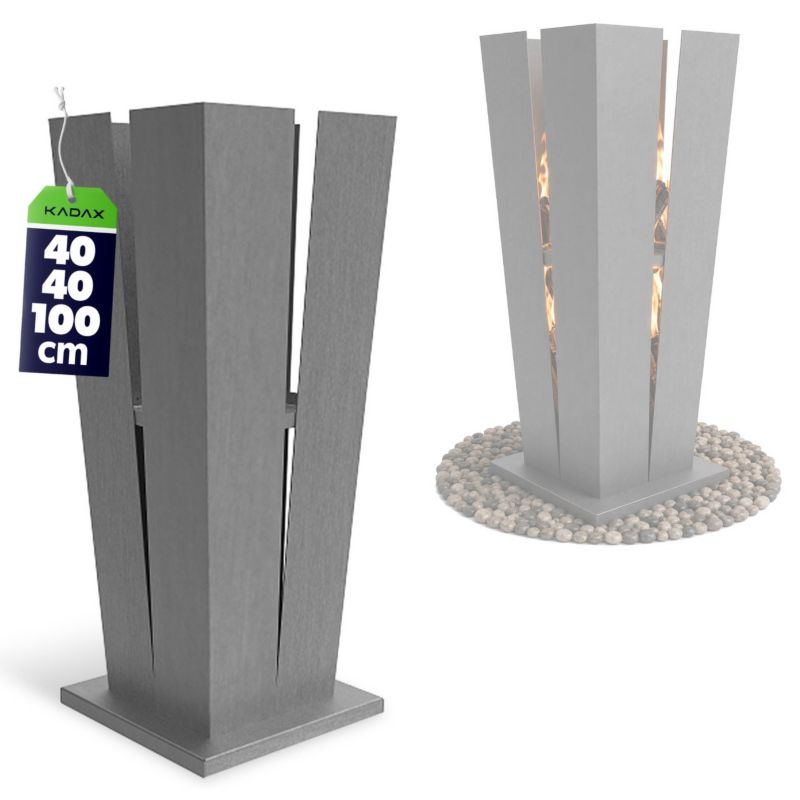 Palenisko Ogrodowe KADAX Na Ognisko Grill Stalowe 100cm 1 szt.
