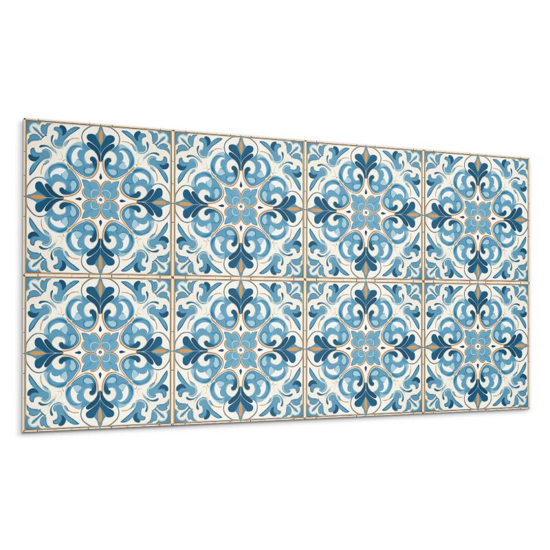 Panel samoprzylepny Wallfluent 120x60 cm Symetryczne motywy roślinne 1 szt.