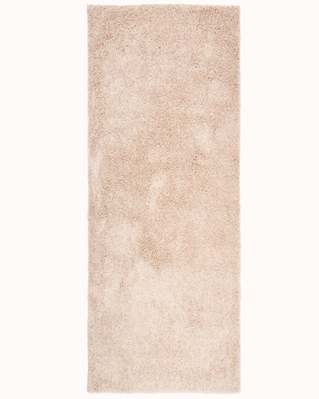 Dywan Shaggy 120x250cm Unito Beige Mazovia - puszysty, wysokie runo, beżowy, 1szt.