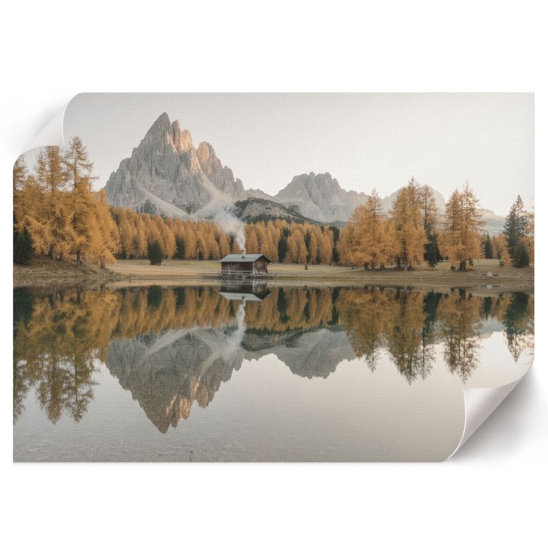Plakat Ścienny ArtPrintCave 29,7x21 cm Jesienny krajobraz Hexa 1 szt.