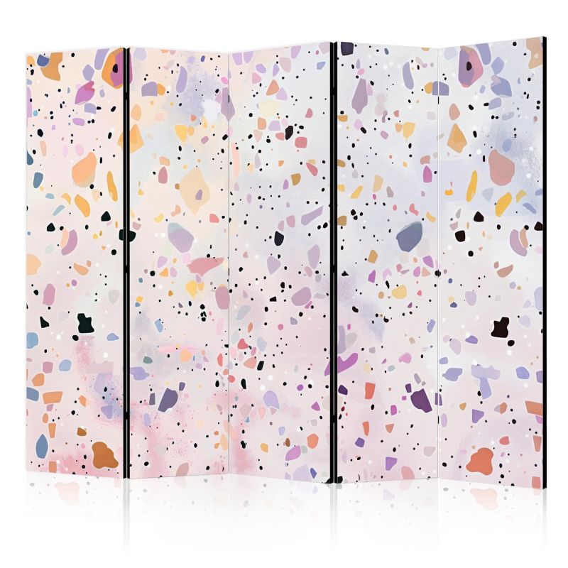 Parawan Muralo Dwustronny Lastriko W Stylu Confetti Abstrakcja 225x172cm 1 szt.