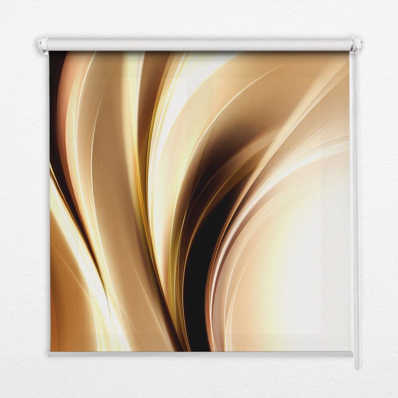 Roleta Do Okien Tulup 100x100 cm Metal Montaż do ściany/sufitu 1 szt.