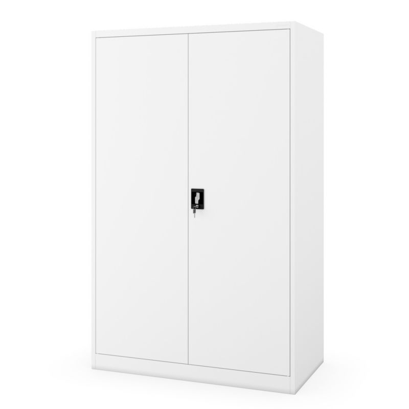 Szafa biurowa metalowa JAN II D600 1150 x 1850 x 600 mm biała 1szt