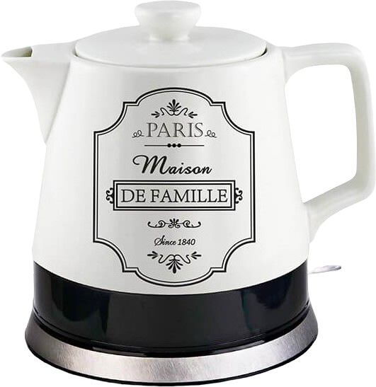 Ceramiczny czajnik elektryczny PARIS MAISON 1l 1200W mr-072 1 szt.