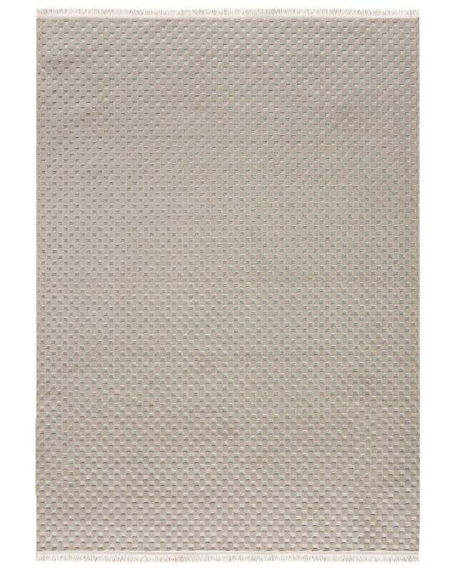 Nowoczesny dywan, geometryczny 100x200cm Sora Brio Mazovia - beżowy, kremowy, na ogrzewanie podłogowe, 1szt.