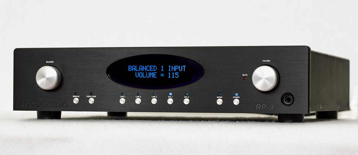 Przedwzmacniacz rogue audio rp-9