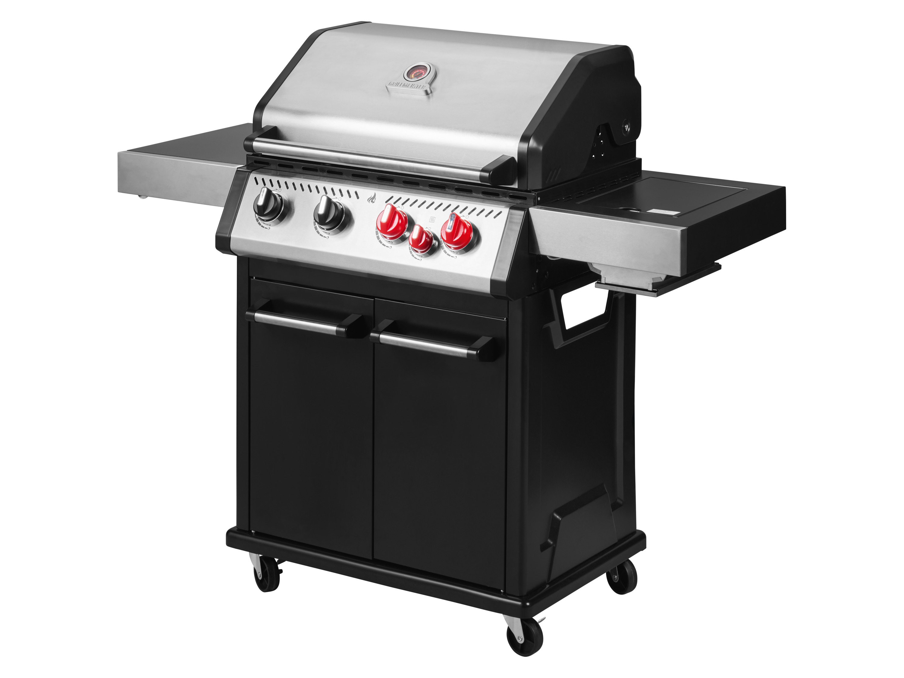 Grillmeister Grill gazowy 5-palnikowy, 19,7 kWh