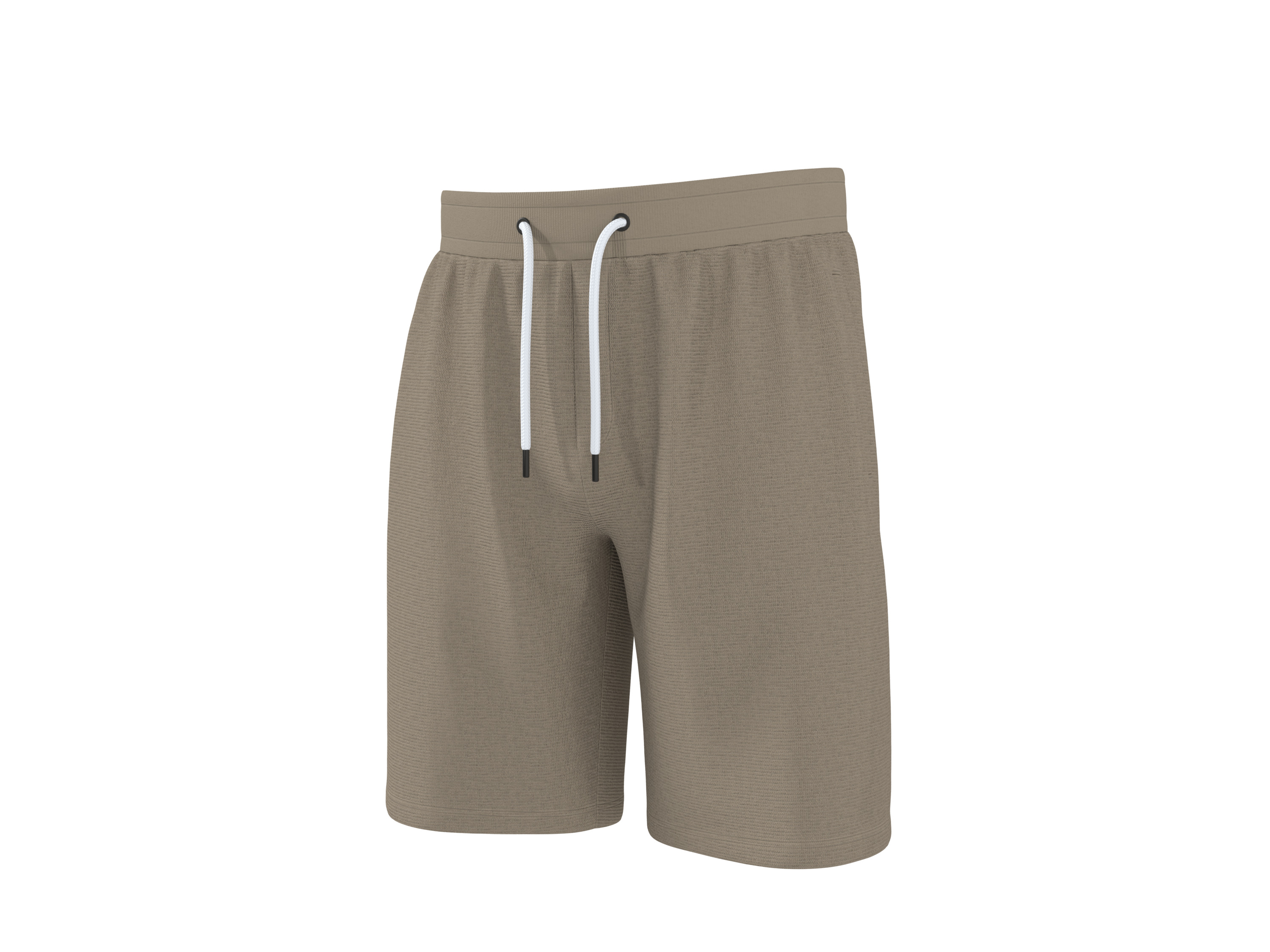 Esmara MEN Szorty dresowe męskie Beżowy, XL 56/58