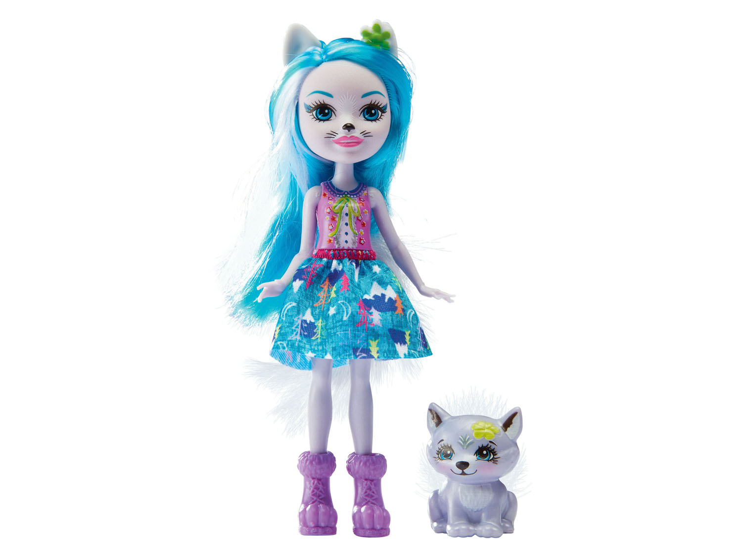 Mattel Lalka Enchantimals ze zwierzątkiem Winsley Wolf Frh40