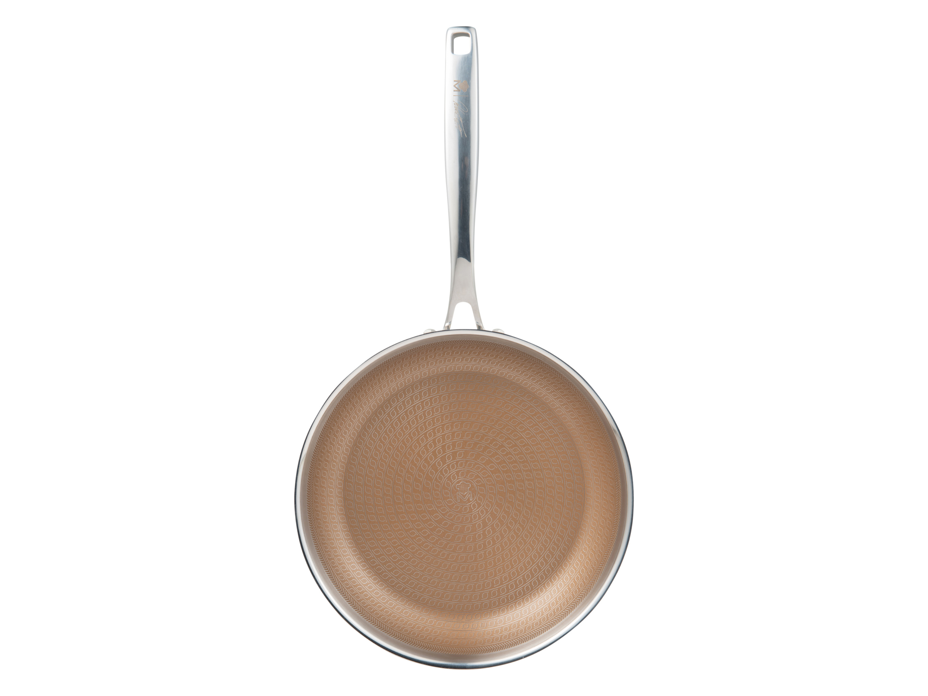 Masterpro Patelnia ze stali nierdzewnej Giro 3, Ø 20 cm