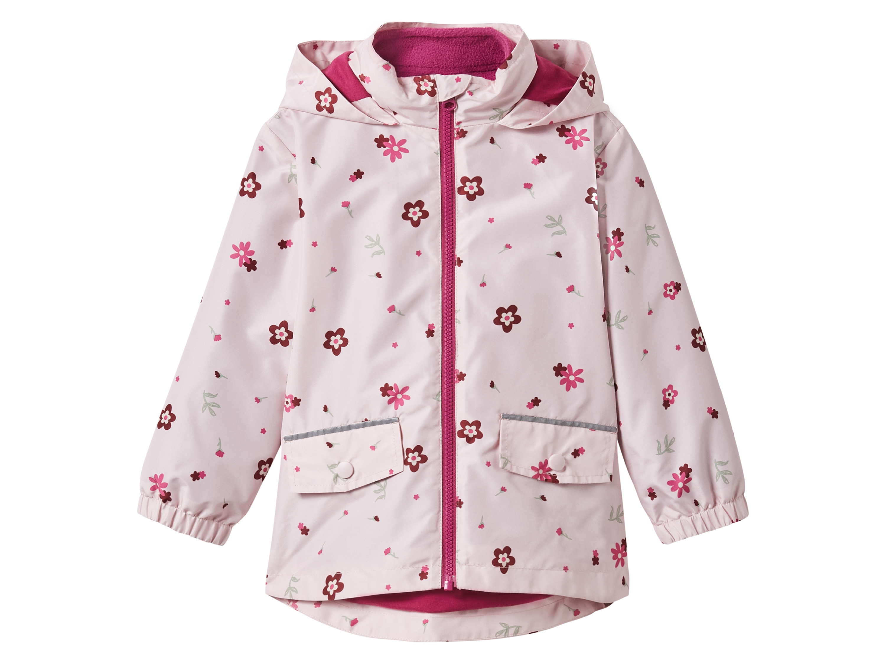 lupilu Kurtka przeciwdeszczowa dziecięca 3w1 Różowy/magenta, 98/104