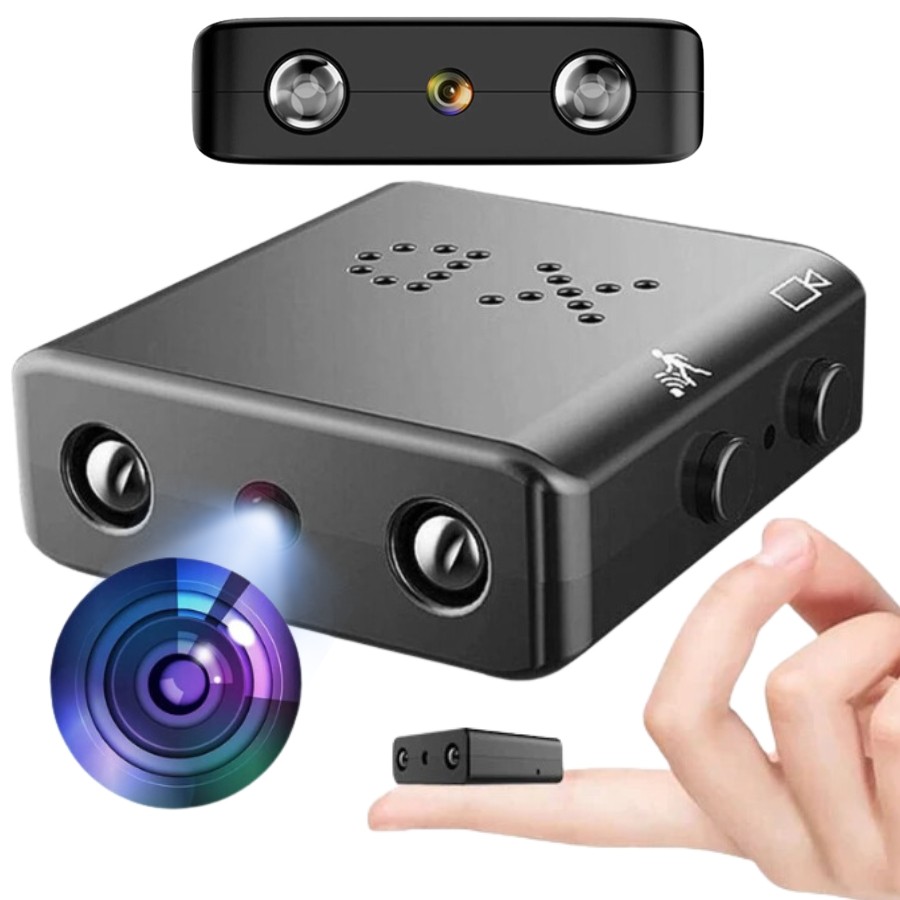 Mini Ukryta Kamera Szpiegowska z Detekcją na Kartę - XD DVR