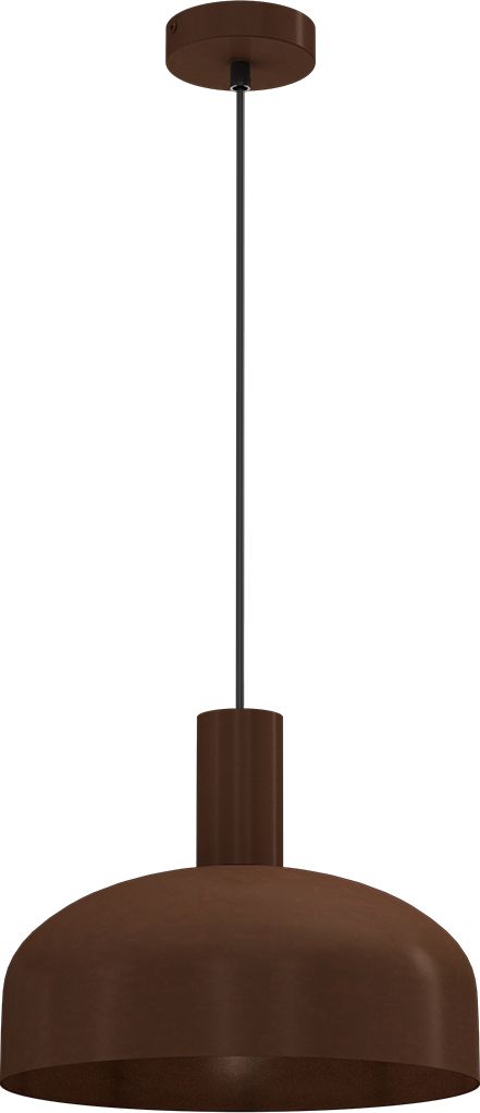 Darmowa Dostawa - Lampa wisząca 1x60 W brązowa Milagro Visby MLP1557