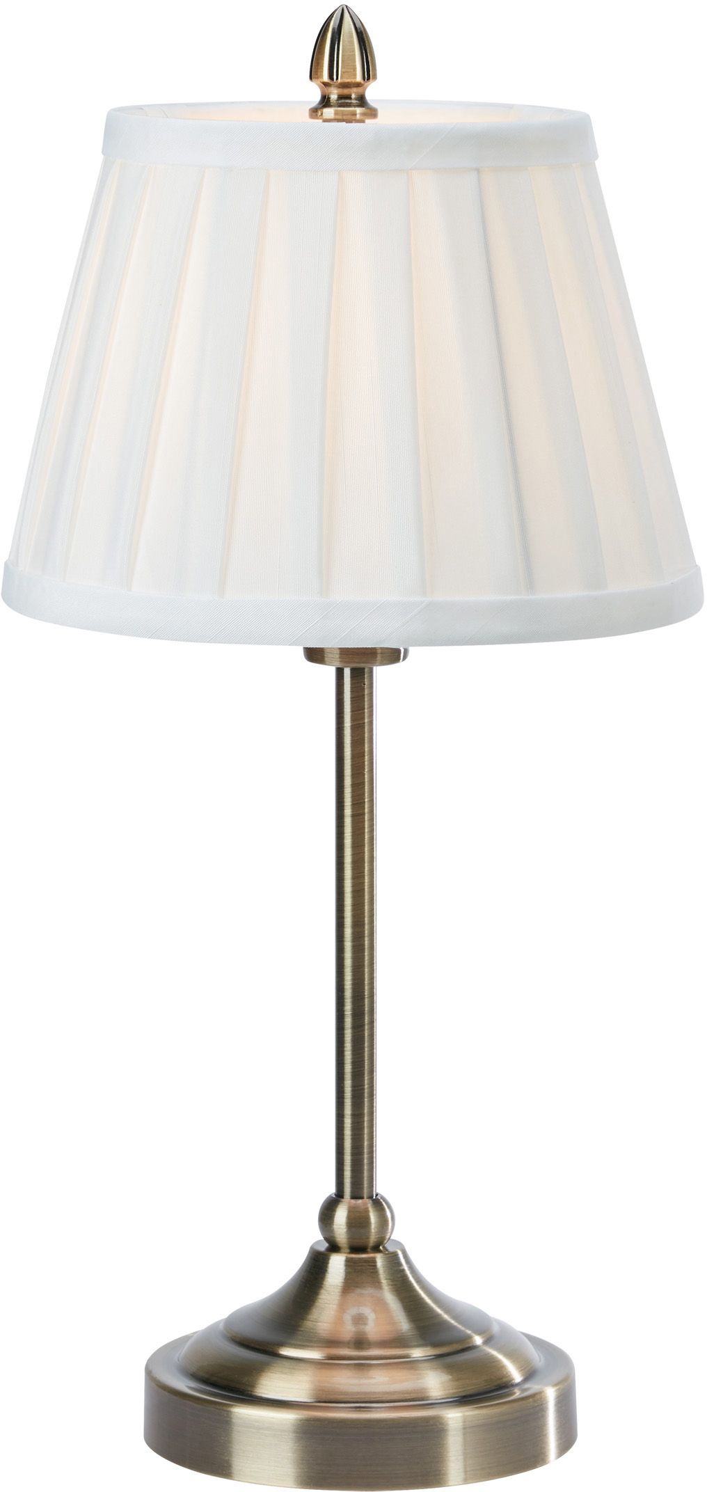 Darmowa Dostawa - Lampa stołowa 1x40 W biała-mosiądz Markslöjd Oxford 108973