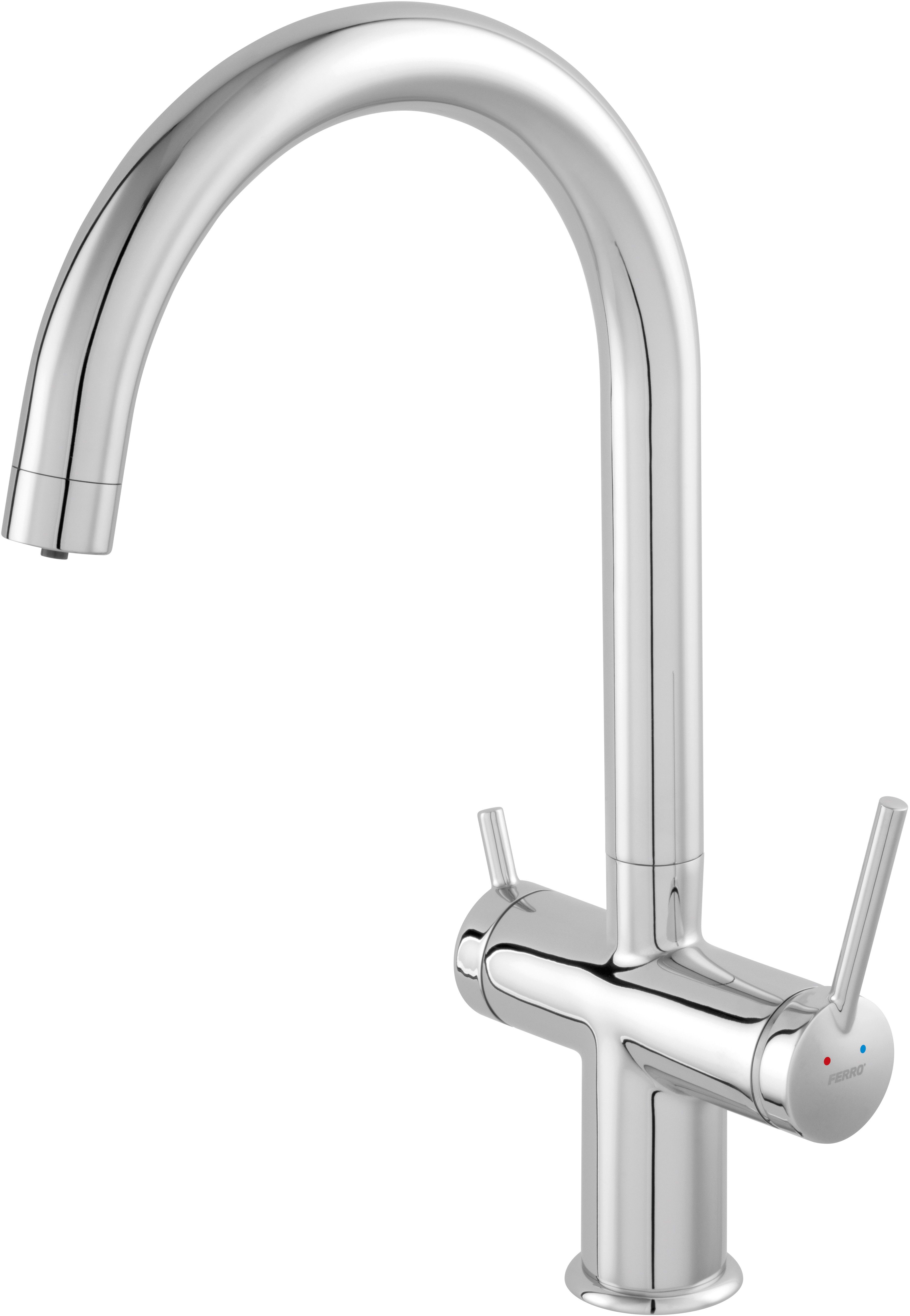 Darmowa Dostawa - Bateria kuchenna do filtra wody stojąca chrom Ferro Filtrata BFT41