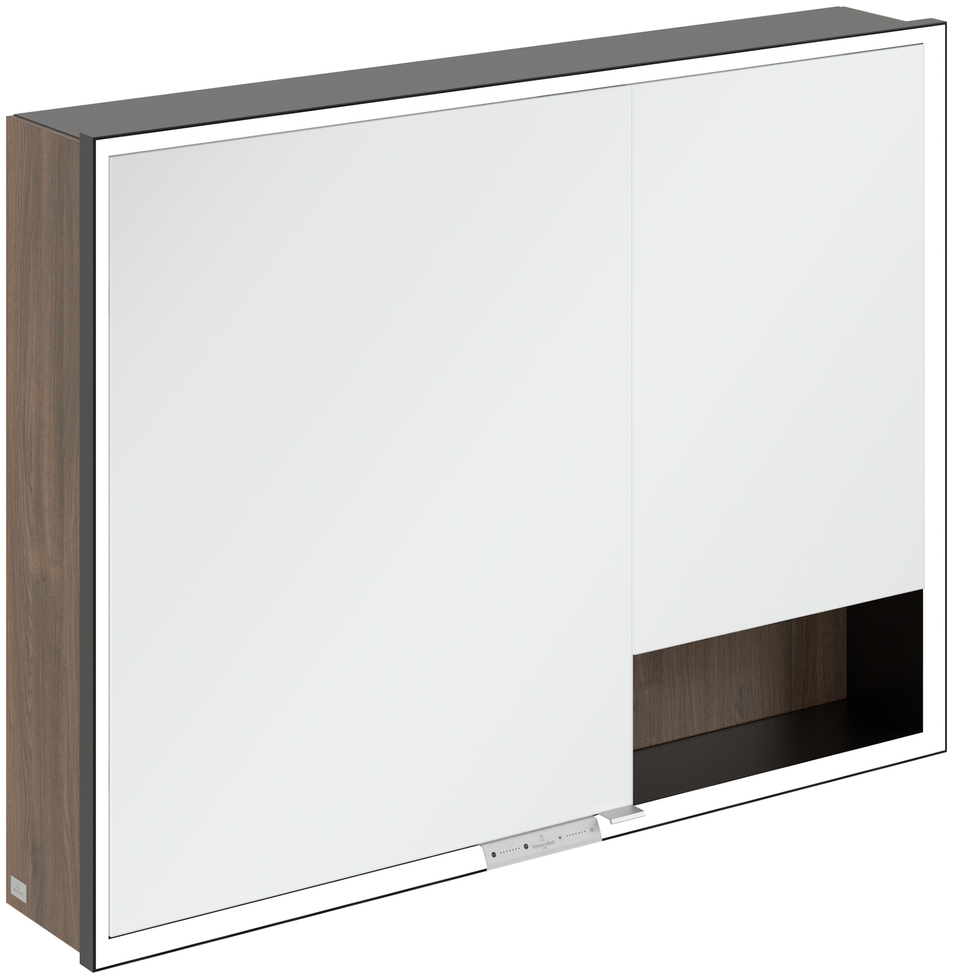 Darmowa Dostawa - Szafka 100x16.8x75 cm z lustrem dąb Villeroy & Boch My View+ B48110VH