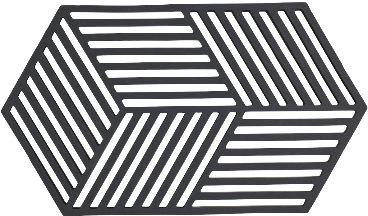 Darmowa Dostawa - Podstawka kuchenna 24x14x cm czarny Zone Denmark Hexagon 31610