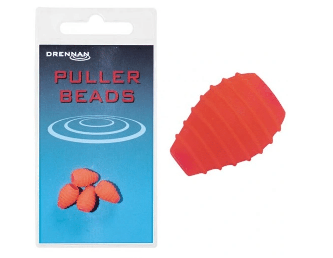 Drennan Stopery Puller Beads Czerwony