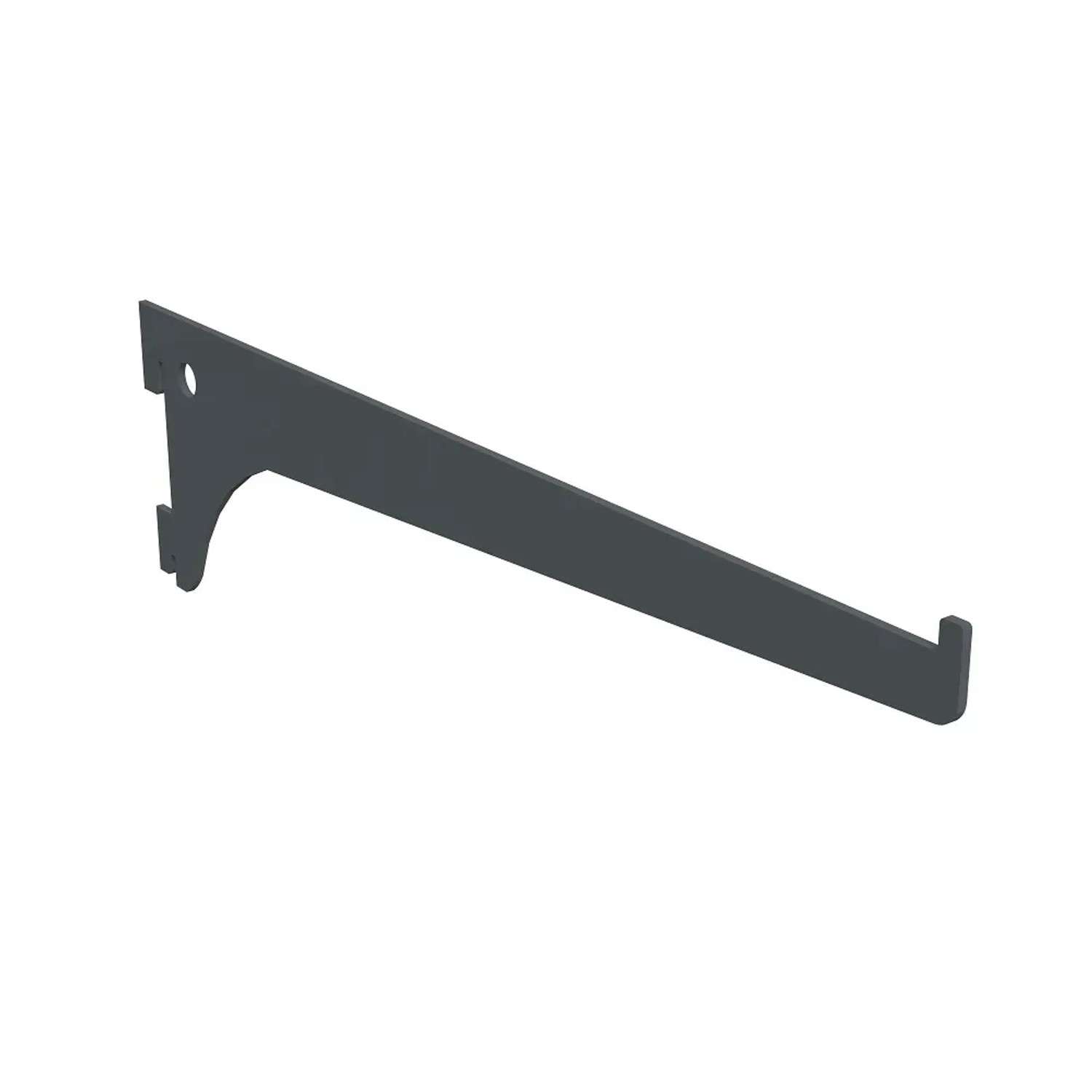 Domax Wspornik podwójny antracytowy 600 mm