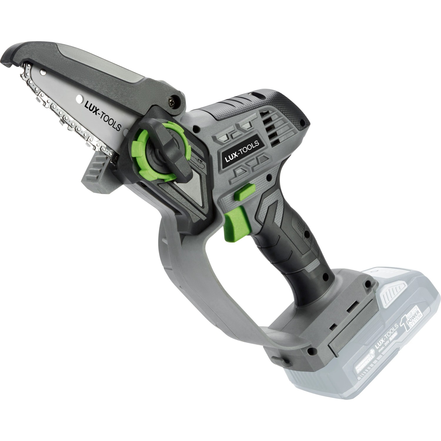 LUX-TOOLS Pilarka łańcuchowa Mini akumulatorowa 20 V