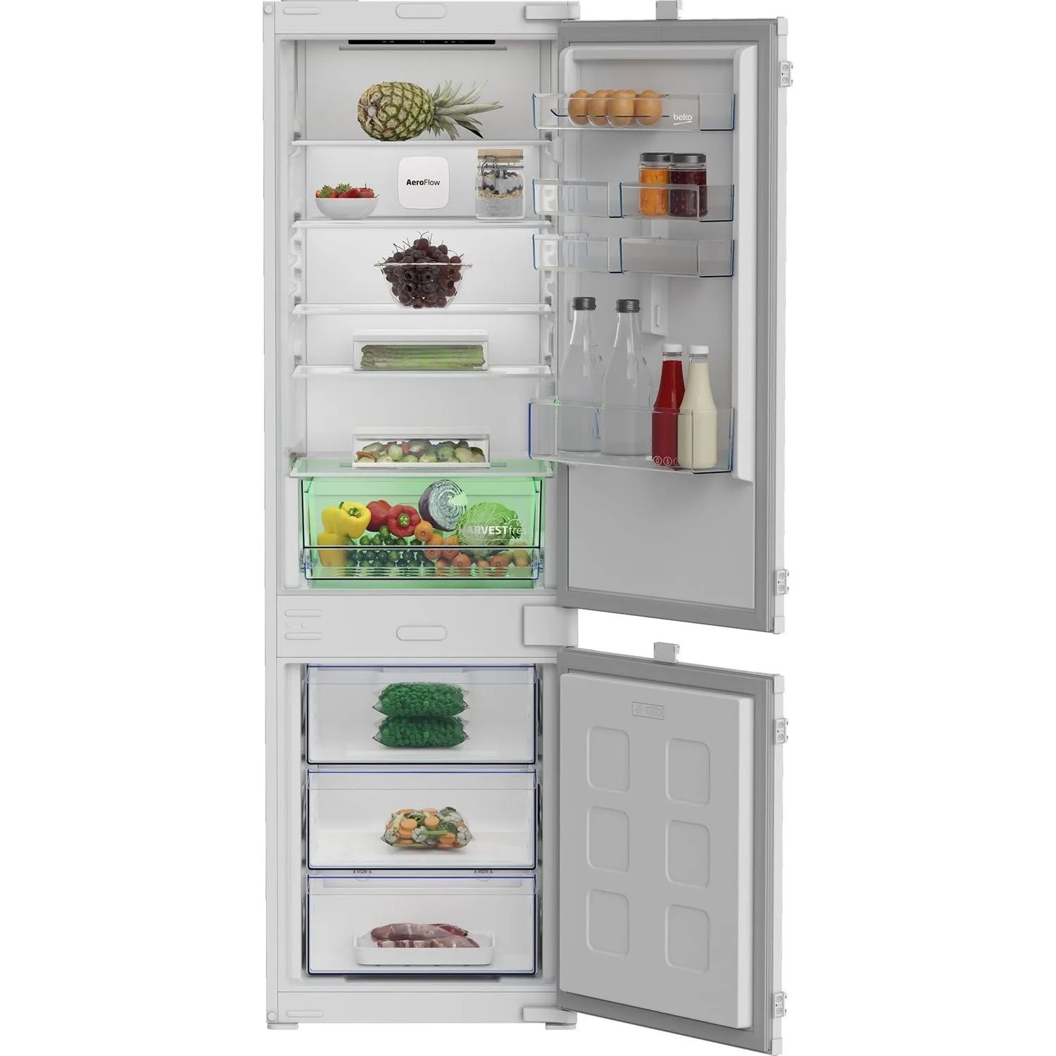 Beko Lodówka do zabudowy B3BCNA294HS biała 54 cm