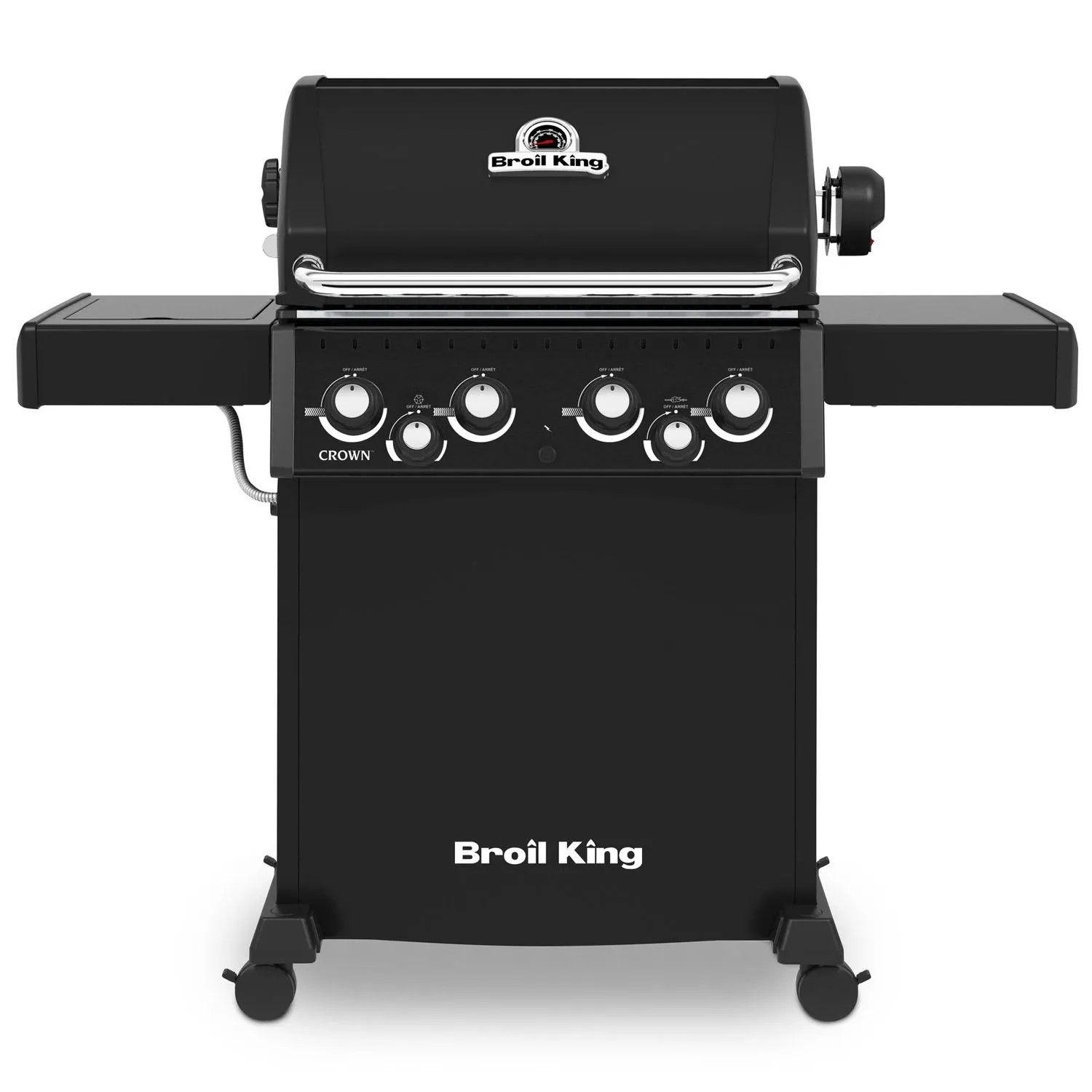 Broil King Grill gazowy CROWN 480 SHADOW 4+2-palnikowy 18,5 kW