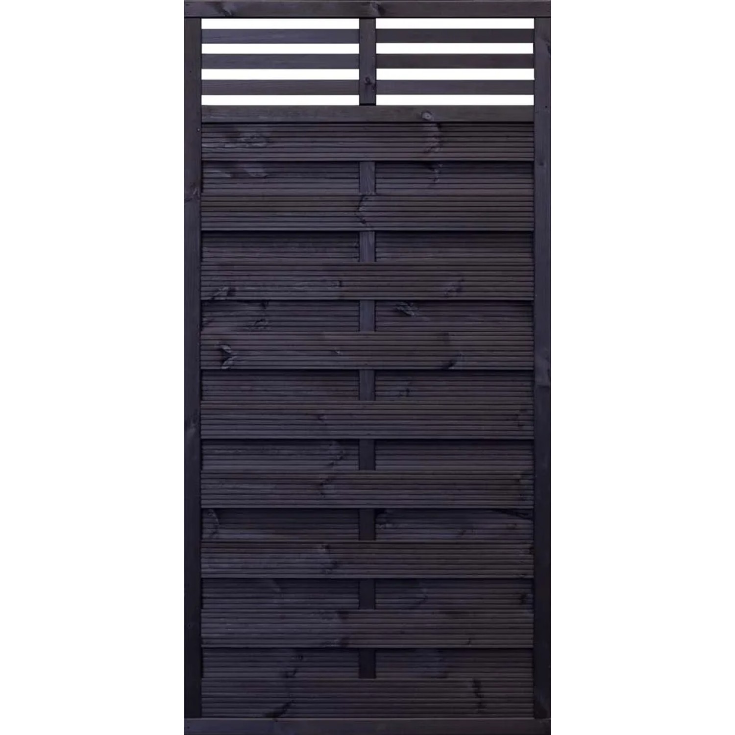 Płot ażurowy Sara antracyt - 90 x 180 cm