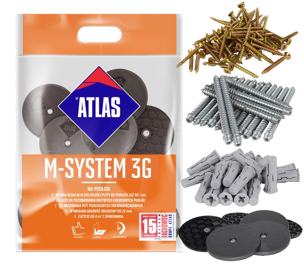 ATLAS M-SYSTEM 3G L160 UNO DO PODŁÓG + GRATIS OŁÓWEK