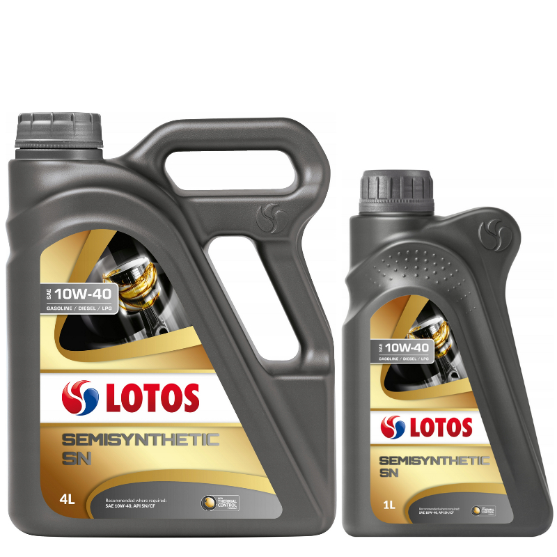 LOTOS SEMISYNTETIC 10W40 5L - Petrostar