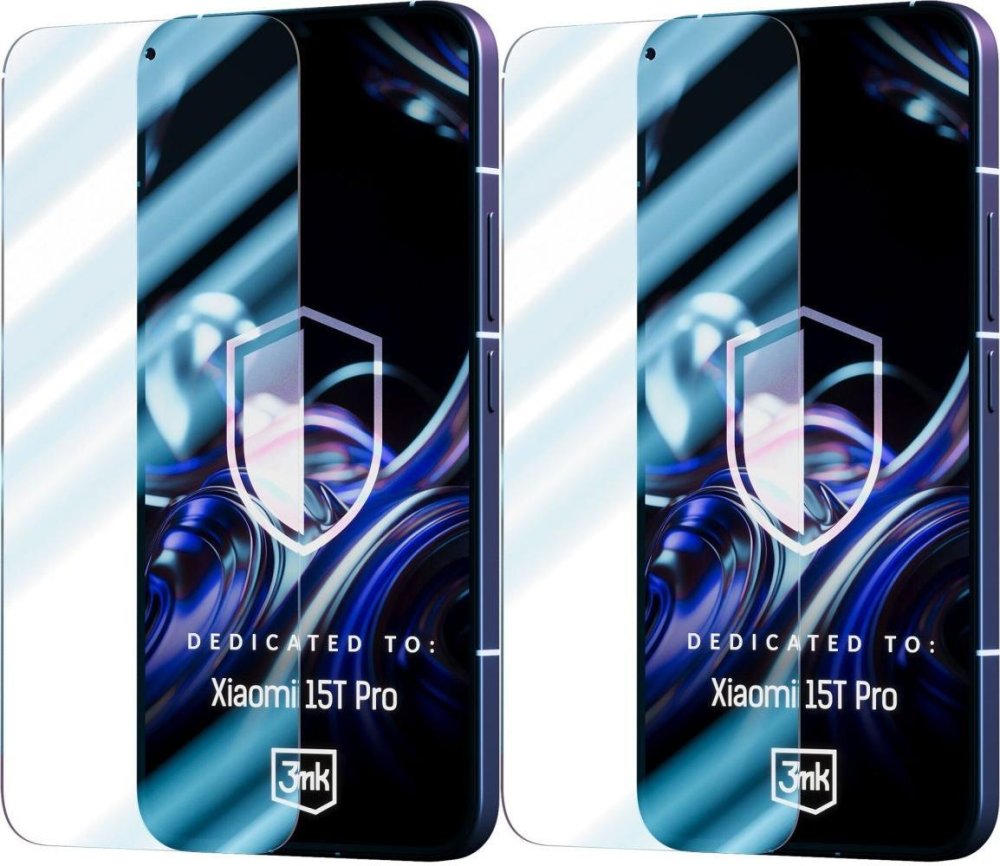 2x Szkło hybrydowe 3mk FlexibleGlass, do Xiaomi 15T Pro 5G