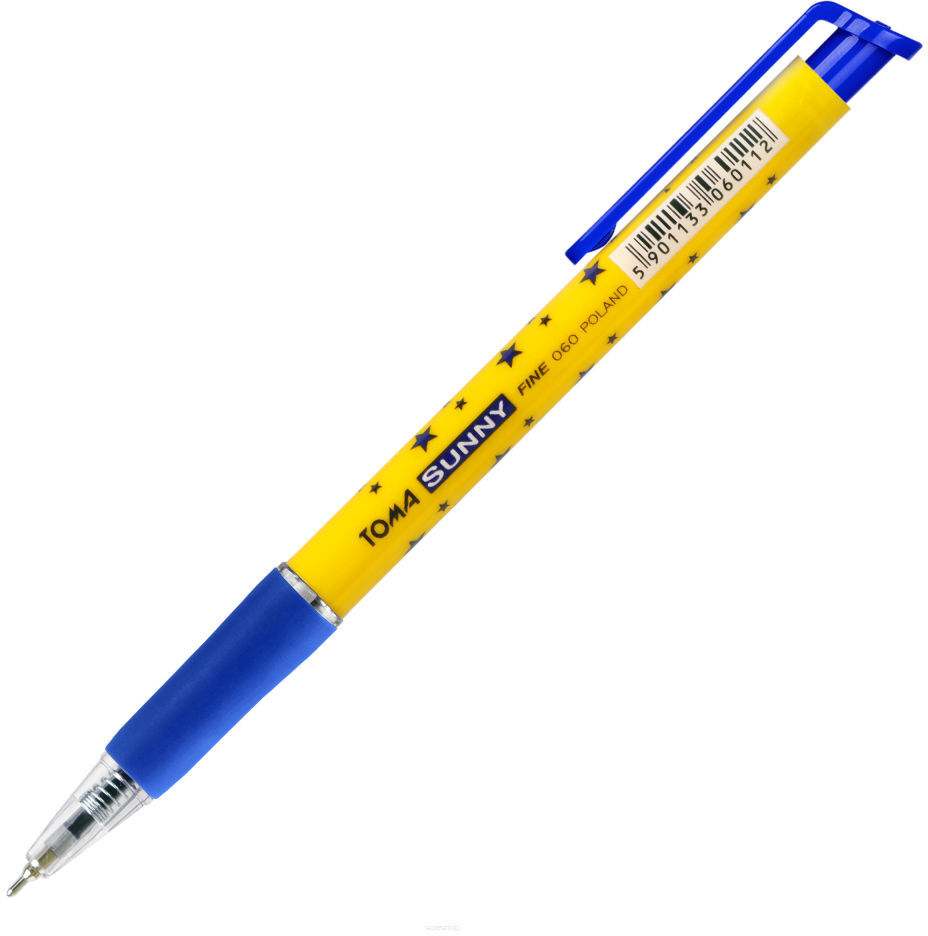Długopis automatyczny Toma Sunny TO-060, 0.5mm, niebieski