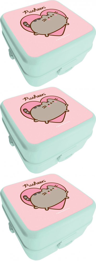 3x Lunchbox Pusheen Mint