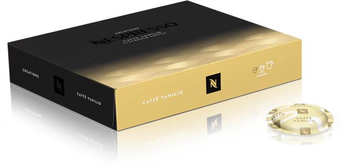 Kapsułki do ekspresu Nespresso Espresso Vanilla, 50 sztuk