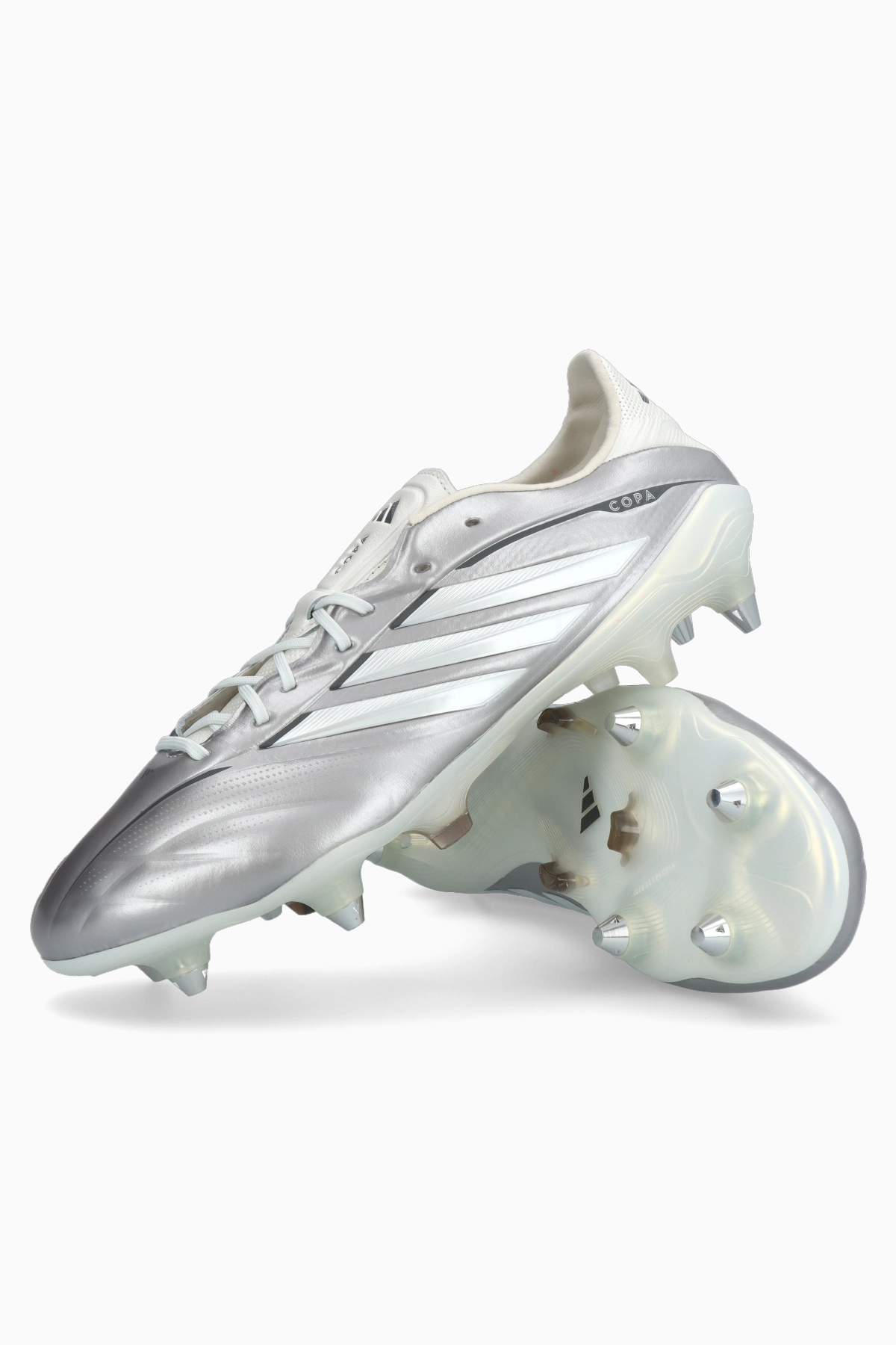 Wkręty adidas Copa Pure IV Elite SG - Srebrny