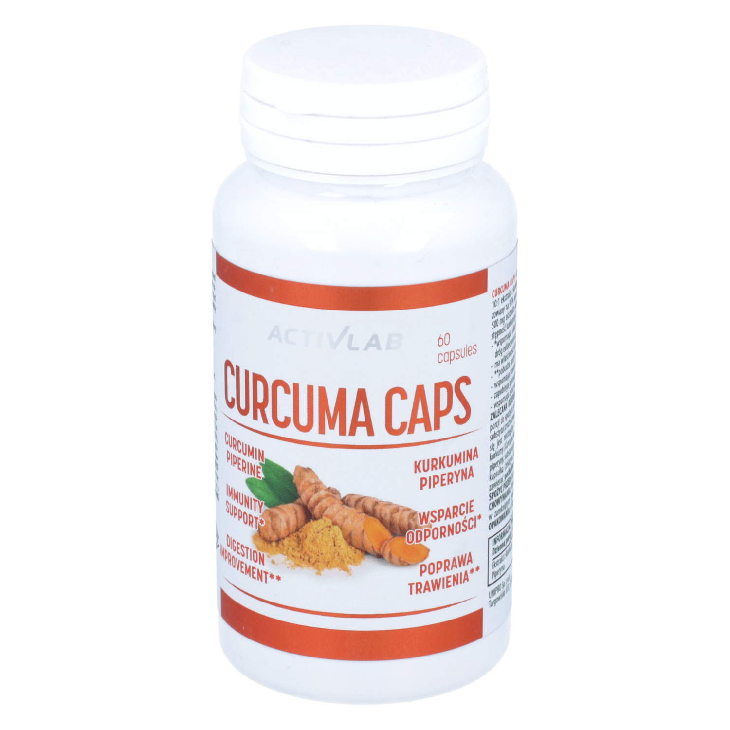 Activlab curcuma caps, 60 kapsułek