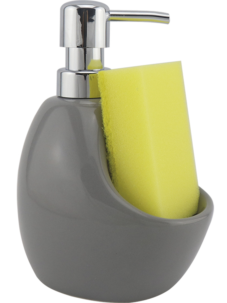 Kuchinox Mini dozownik do płynu 470 ml stojący jasnoszary AMP004M