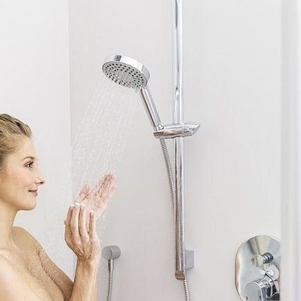 Ravak 973.00 drążek prysznicowy 90 cm chrom X07P014