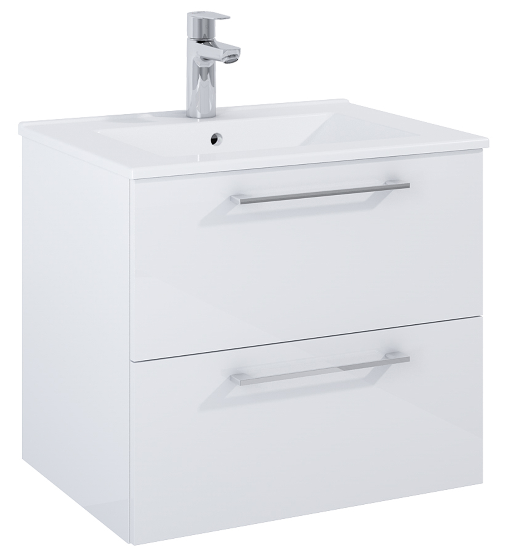 Roca Roma szafka 60x45,6x53 cm podumywalkowa wisząca biała A857949806 - Wysyłka w 24h