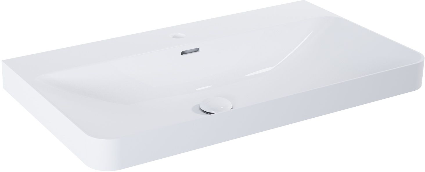 Elita Soft umywalka 81x46,4 cm prostokątna meblowa biała RE040080118060