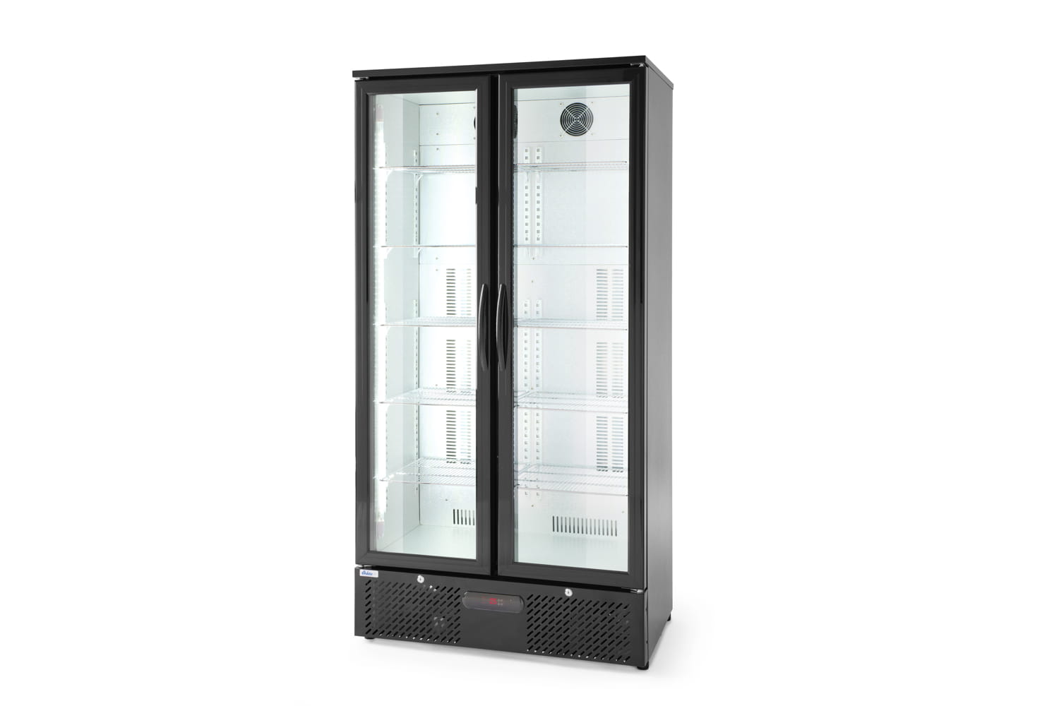 Dwudrzwiowa witryna chłodnicza 477L, przeszklona, LED | 233931