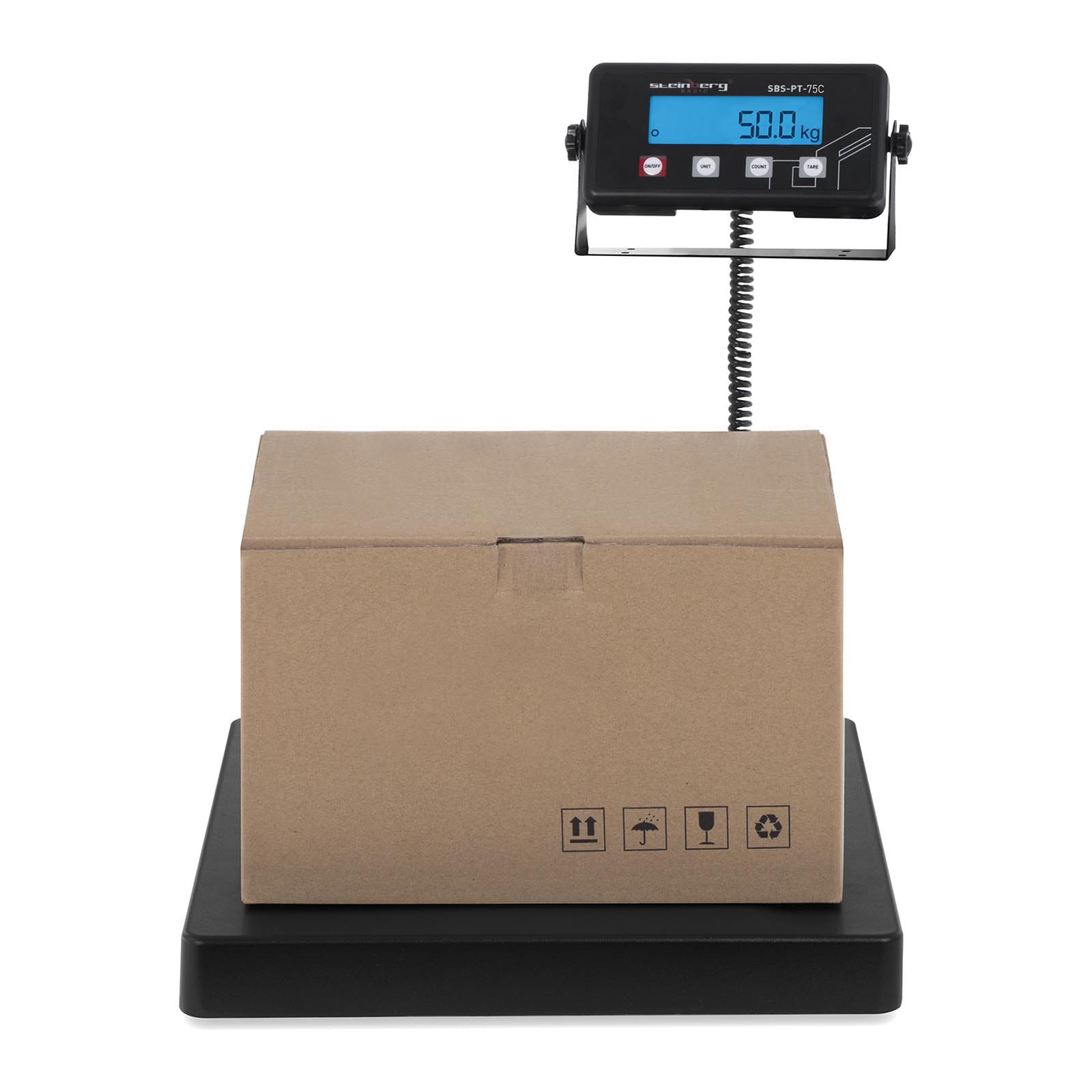 Waga paczkowa 75kg z terminalem LCD